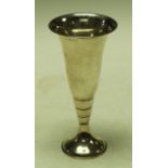 A Dutch Art Deco silver vase