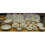 Royal Worcester Chantilly dinner service for eight