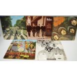 The Beatles - Abbey Road PCS 7088, Sgt. Pepper's Lonely Hearts Club Band PCS 7027, gatefld sleeve