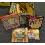 Vinyl LP's, approximately 40 in total, including Gerry & The Pacemakers, The Kinks, Jerry Lee Lewis,