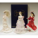 Royal Doulton Figure of the Year HN 3365 Patricia 1993 Royal Worcester 'A Royal Presentation' part