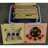 Vinyl LP's, approximately 80 in total, mixed genres, including the Supremes, The Shadows,
