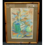 Impressionist School Still Life pastel