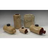 A Lovatts Langley stoneware water bottle, The Radio, printed marks to base, REGD NO 705688; a