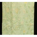 Textiles - a pair of Laura Ashley linen union floral curtains, MMVI (2006)