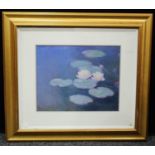 After Monet, a Fine Art print, Water Lilies