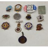 Badges - Marine, Coronation, Weymouth, speedway, etc