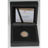 Coin, GB, George V, 1925 gold sovereign, the last British currency sovereign struck, capsule and