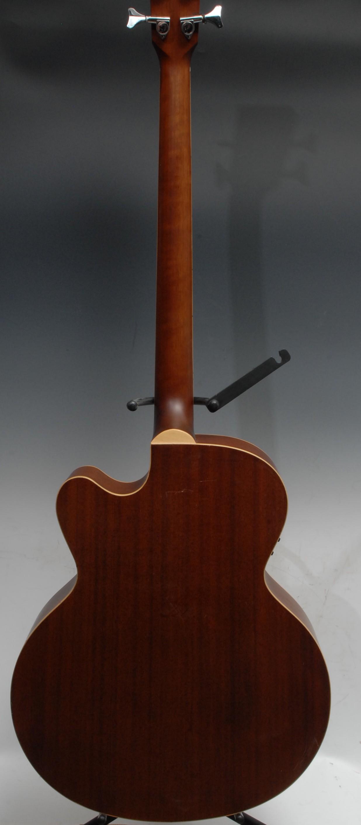 A Tanglewood Premier TW155A Electro-Acoustic Bass, serial 1012376 - Bild 3 aus 5