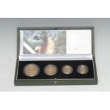 Coins, GB, Elizabeth II, 2007 United Kingdom Gold Proof Four-Coin Collection, obv: Ian Rank-Broadley