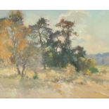David Jan Curtis (1948), ROI, RSMA, A Walk in Clumber Park, signed, dated 91, title label verso, oil