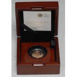 Coin, GB, Elizabeth II, The Half-Sovereign 2016, Gold Proof Coin, numbered 0268/2000, capsuled and