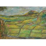 L** O'Donovan-Shiel (Irish School) Rolling Fields of Ireland signed with initials LODS, oil on