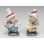 A pair of Bronte Porcelain Buxton 2000 Mansion House Dwarfs, limited edition no.26/100, certificate,