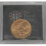 Coin, GB, Elizabeth II, 1967 gold sovereign, 22mm, 8g, BU with a few light surface scratches, [1]