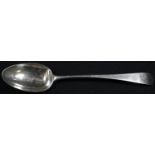 Peter & Jonathan Bateman - a George III silver Old English pattern table spoon, 22.5cm long,