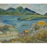 L** O'Donovan-Shiel (Irish School) Rolling Fields of Ireland signed with initials LODS, oil on