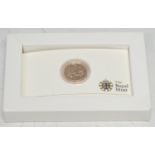 Coin, GB, Elizabeth II, The 2010 UK Sovereign Gold Bullion Coin, capsule and cased, 22mm, 7.98g, BU,