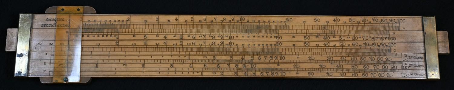 A boxwood slide rule, Farmar's Wine & Spirit Merchant's Rule, The Standard for the Entire Trade, - Image 4 of 4
