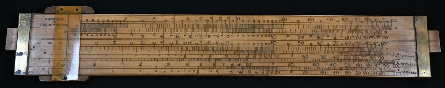 A boxwood slide rule, Farmar's Wine & Spirit Merchant's Rule, The Standard for the Entire Trade, - Image 3 of 4