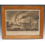 F Sexton, by and after, This Print of the Fire at Toppings Wharf, August 19th 1843 Shewing (sic) the