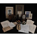 Medals, World War I, Gallantry, a casualty group, Military Cross, British War, Victory and death