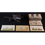 Photography - a collection of stereoscopic viewer cards, various manufacturers, series and subjects,
