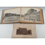 Photography - Scotland, a late Victorian Scottish tour photograph album, compiled with 22 sepia