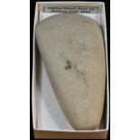 Antiquities - Stone Age, a North African polished smooth hand axe, 12cm long, Morocco, Neolithic, [