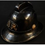 Railway and Fire Fighting - a British Railways Fire Brigade helmet, by Compton Sons & Webb Ltd,