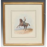 Richard Simkin (1840 - 1926) The 17th Duke of Cambridge's Own Lancers signed and inscribed, dated