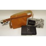 Ladies Fashions - a cognac coloured waist bag; a Manhatten passport wallet; a card case (3)