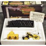 Hornby Railways 3 «? Gauge Stephensons Rocket Set with an 0-2-2 Loco and Tender yellow ?Rocket?,