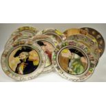 A Royal Doulton series ware plate, The Mayor, others (9)