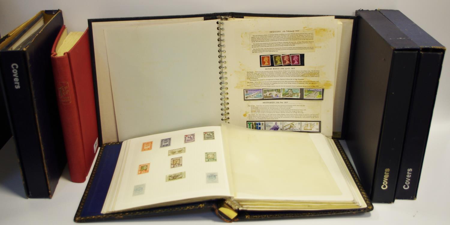 Stamps - a Victorian and later all world collection including proof sets first day covers, etc in