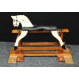 A childs rocking horse.