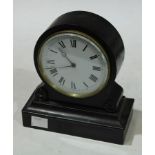 A Victorian ebonised mantel clock, VAP Brevette movement