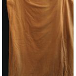 Textiles - a velvet curtain; another similar