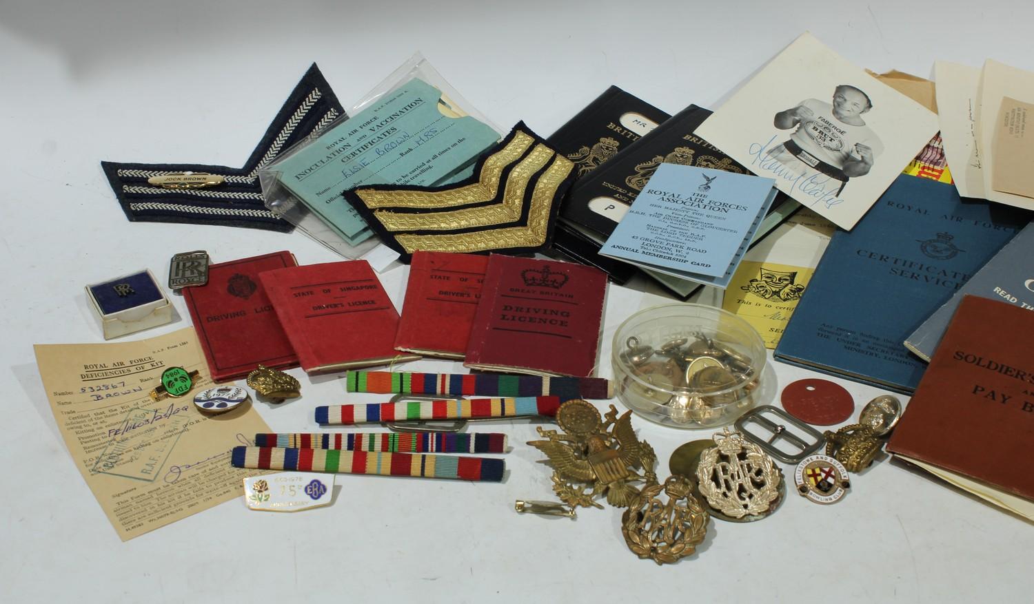 Militaria - RAF, Singapore interest; qty - Bild 2 aus 3