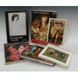 Books - Pre-Raphaelite, Tate Gallery, hard back editions; others (6)