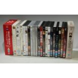 DVDs - films, comedies, box-sets, documentaries, various titles, [22]