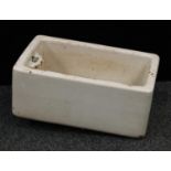 A stoneware Belfast sink, 61cm x 41cm