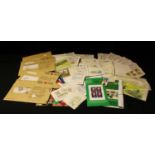 Small box Channel Islands post office envelopes @50 with VMM full sets 200-2012