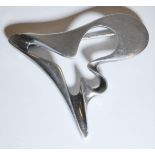 Henning Koppel for Georg Jensen, a silver 'Amoeba' brooch, no. 324, stamped Georg Jensen, 925s