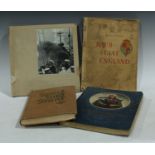 Nazi Germany cigarette card albums, comprising Unfere Reichsmarine album (pictures from the life