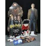 Cinema and Movies - a large cardboard Harry Potter and the Philosopher's Stone shop cut out pop-