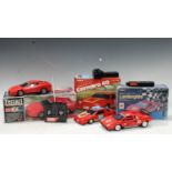 Toys & Juvenalia - Automobilia - a battery operated model car, Lamborghini Countach, boxed; two