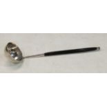 A George III Scottish silver toddy ladle, John Ziegler, Edinburgh c.1810