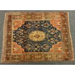 Antique Persian hand-made Qashqai rug approx 206cm x 158cm