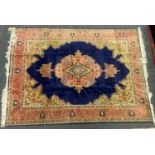 A fine hand-made Tabriz carpet 278cm x 201cm